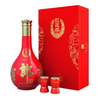 郎酒 红花郎 红花郎15 53%vol 酱香型白酒 500ml 礼盒装