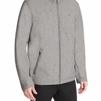 TOMMY HILFIGER 汤米·希尔费格 男式运动软壳夹克 Heather Grey 3X