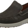 ECCO 爱步 男式 经典 乐福鞋 Dark Clay Nubuck 尺码6-6.5