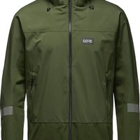 GORE WEAR 男式 自行车夹克 防风 防水 Utility Green 尺码X-Small