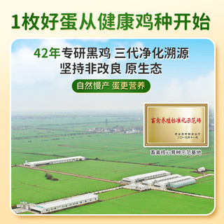 乡朴黑鸡蛋无抗笨鸡蛋无激素含硒叶黄素鸡蛋减脂宝宝辅食