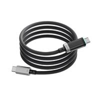 酷态科 6号织数显OLED电能线 240W 1.5m Type-C数据线