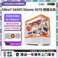 百亿补贴：七彩虹 COLORFUL Ultra7 265KF/RTX5070显卡橘影橙AIDIY组装电脑橘猫主机