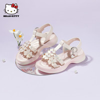 凯蒂猫 Hello Kitty 童鞋女童公主鞋夏季凉鞋女孩时装单鞋潮 K3526859紫色 34码