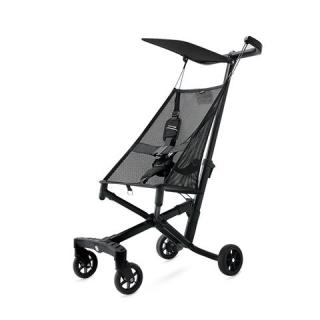 Little Tiger 新款铝合金轻便折叠婴儿手推车遛娃神器T18黑色