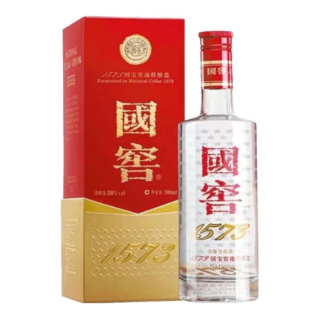 国窖1573 38%vol 浓香型白酒 500ml 单瓶装