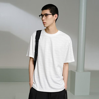 GXG男装 夏季短袖T恤合集 GE1440989D深灰色圆领短袖T恤 2XL 185