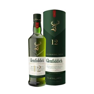 Glenfiddich 12年 单一麦芽 苏格兰威士忌 40%vol 700ml