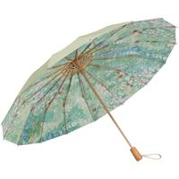 VONLILIENFELD费乐德双层伞16骨梵高油画伞超强防晒遮阳伞防紫外线太阳伞大折叠 16骨双层伞-梵高花苑