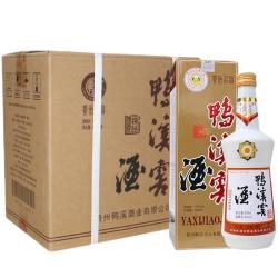 鸭溪窖 酒 54度 精品复古版 浓香型白酒 贵州口粮白酒 年货节 礼盒送礼 500mL 6瓶 整箱装