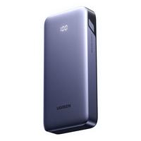 移动端、京东百亿补贴：绿联 充电宝20000毫安30W双向快充 可上飞机大容量便携移动电源 适用苹果16小米华为手机-数显电量