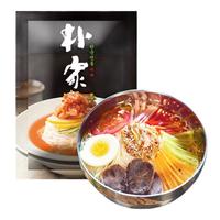 朴家东北大冷面 韩国风味小麦冷面朝鲜族凉面家庭方便速食面内含酱料 冷面370g*3袋+小辣白菜3袋