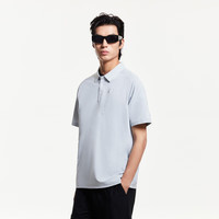 杰克·琼斯(JACK&JONES)夏季男士短袖POLO衫合集 浅蓝灰 225106026C42 2XL