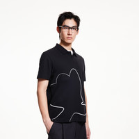 杰克·琼斯(JACK&JONES)夏季男士短袖POLO衫合集 黑色 225106035E40 S