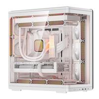 爱国者(aigo)星璨辰白色 海景房机箱 + 星璨魔方360水冷 白色(机箱水冷套装) 星璨辰白色+魔方360水冷白色