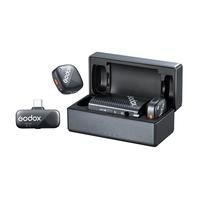 神牛Cube-C无线领夹麦克风户外采访vlog直播录音降噪声卡MiNi麦克风【相机版一拖二+Type-C接收器】