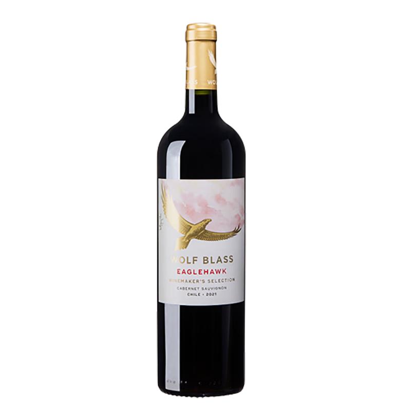 纷赋（WOLF BLASS）智利原瓶进口红酒 鹰标酿酒师精选 设拉子赤霞珠干红葡萄酒 750ml 单支装