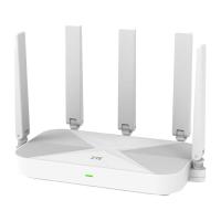 百亿补贴：中兴 AX3000 巡天版 双频3000M 家用千兆Mesh无线路由器 Wi-Fi 6 单个装 白色