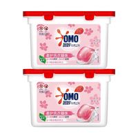OMO 奥妙 自然工坊 柔护洗衣凝珠 50颗*2盒 樱花甜香