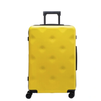 bromen 不莱玫系列 PC拉杆箱 A6020700 磨砂黄 24英寸