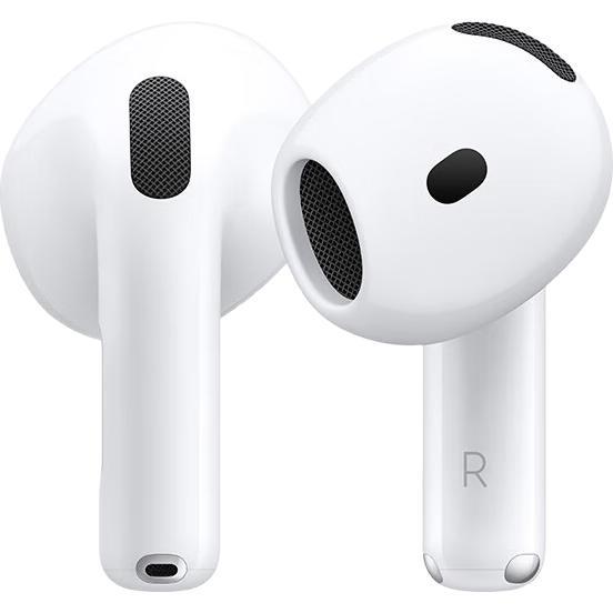 Apple AirPods 4 半入耳式真无线蓝牙耳机 白色 有线充电 Type-C