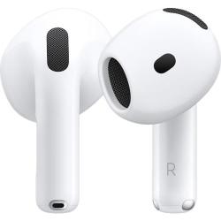 Apple AirPods 4 半入耳式真无线蓝牙耳机 白色 有线充电