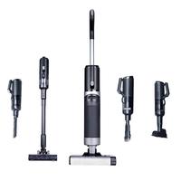 德国宝（German Pool）吸洗拖一体洗地机  无线智能防缠绕 手持吸尘除螨洗拖地 双滚刷双吸除菌 双贴边热风速干低噪双助 【黑豹4.05合1套装版】全 手持吸尘除螨缝隙洗拖五合一