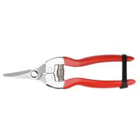 保联 剪枝剪刀摘果多功能园艺采果花艺剪修枝剪树枝剪刀采摘 奔雷款-摘果弯剪 小号