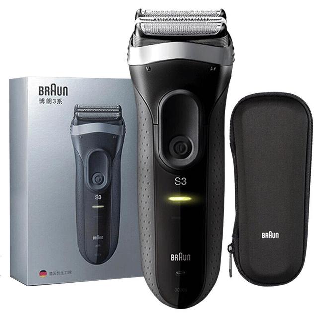 今日必买：BRAUN 3系 3000S 电动剃须刀 黑色