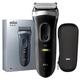 国家补贴、今日必买：BRAUN 3系 3000S 电动剃须刀 黑色