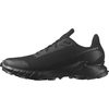 SALOMON ALPHACROSS 5 GORE-TEX 男士越野跑鞋 9.5码 黑色/黑色/乌木色