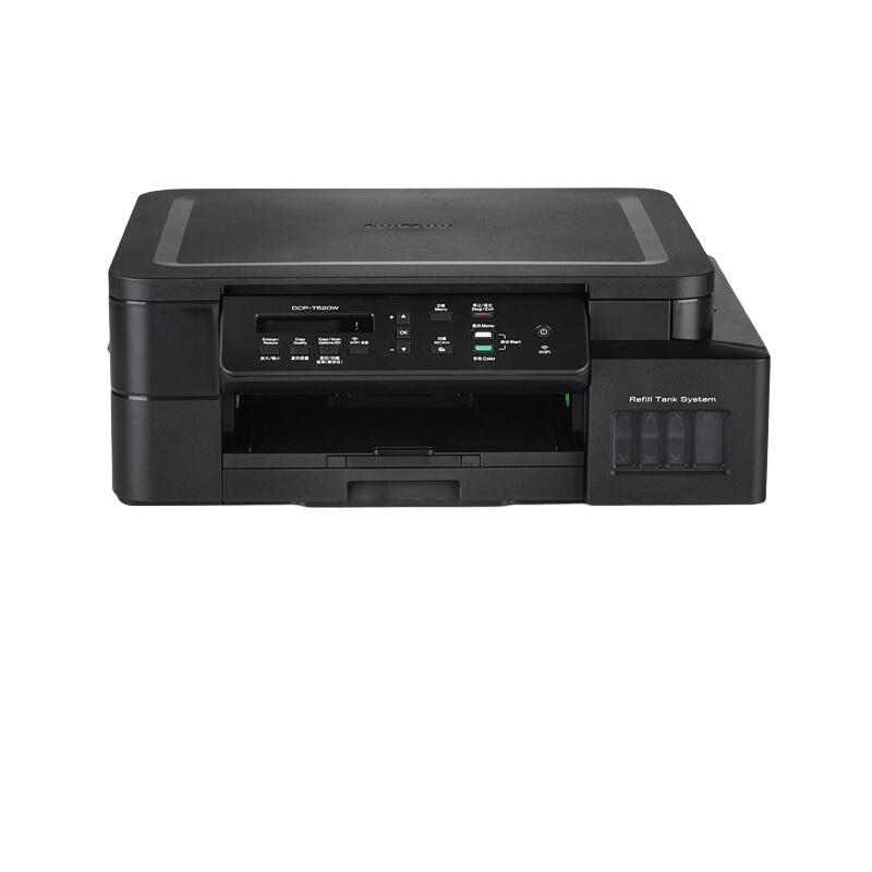 brother 兄弟 DCP-T520W 彩色喷墨打印机 黑色
