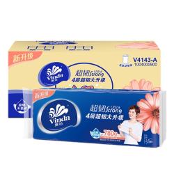 维达 无芯卷纸 超韧4层78克*10卷 加厚升级 卫生纸厕纸卷筒纸纸巾