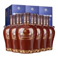 汾酒 老白汾酒 封坛15 53%vol 清香型白酒 475ml*6瓶 整箱装