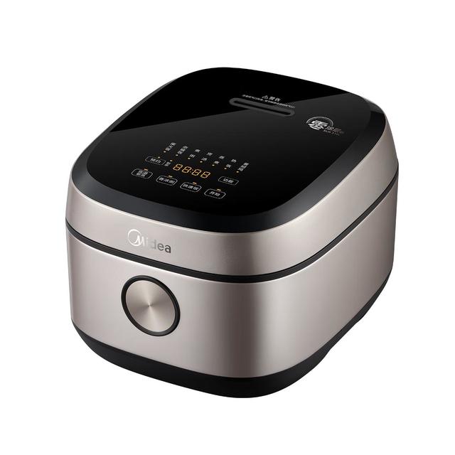 今日必买：美的 零涂层 MB-HC459S 电饭煲 4L 钛钢灰