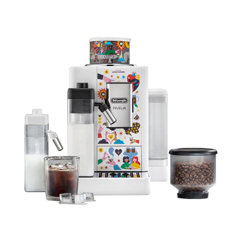 De'Longhi德龙（Delonghi）咖啡机 意式全自动咖啡机 智能互联全彩触屏可拆卸豆仓 R5限量款 意大利艺术家联名款