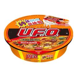 日清食品 UFO飞碟炒面 四川火锅味 118g*12碗 整箱装
