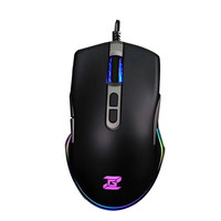 磁动力（ZIDLI） 网吧网咖耐用鼠标 RGB炫酷发光 吃鸡游戏电竞芯片 有线USB接口磨砂加重笔记本台式电脑鼠标外设 ZM15鼠标