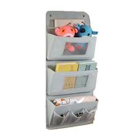 维简（Vilscijon）收纳挂袋宿舍床头墙壁墙上门后悬挂手机杂物置物兜壁挂式双层 双层收纳挂袋