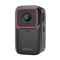 山狗G21 拇指运动相机 摩托车行车记录仪头盔胸前360骑行钓鱼预录自行车防水超清防抖触屏vlog摄像机