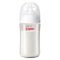 贝亲 自然实感第3代PRO系列 AA187 玻璃奶瓶 240ml M 3月+