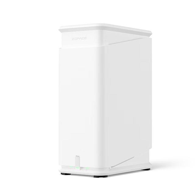 极空间 ZSpace 私有云Z2Pro 2盘位 NAS存储 雪山白