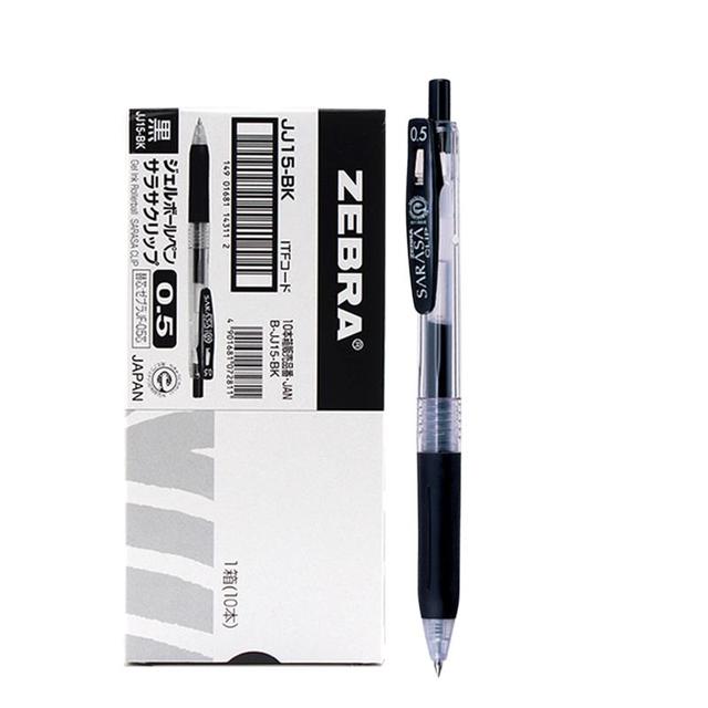 今日必买：斑马牌 JJ15 按动中性笔 黑色 0.5mm 10支装