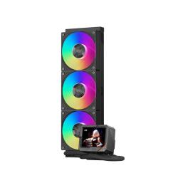 超频三 8年质保 CPU水冷散热器 3.5吋液晶屏