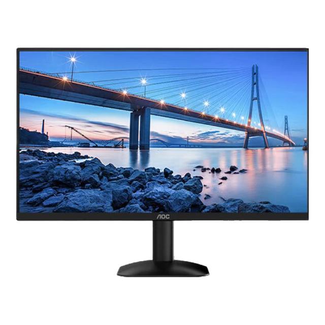 AOC 27英寸 120Hz IPS HDRMode HDMI 低蓝光不闪 可壁挂 三边微边