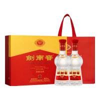 剑南春 水晶剑 浓香型 高度白酒 52度 558mL 2瓶 双瓶装