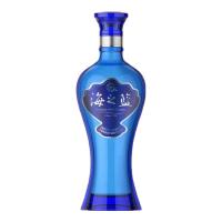 移动端、京东百亿补贴：洋河 海之蓝42度 480ml*2瓶 礼盒装  绵柔浓香型（2018版）端午节送礼