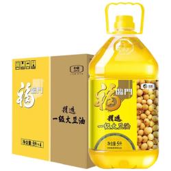 福临门 金阙谣精选一级大豆油5L食用油 一级大豆油 中粮出品官方正品 金阙谣精选一级大豆油5L 4
