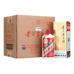 茅台 飞天 酱香型白酒 43度 500mL*6 整箱装