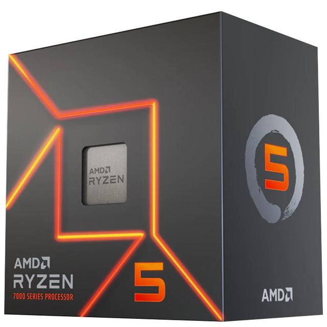 今日必买：AMD 锐龙R5 7500F CPU 3.7GHz 6核12线程 盒装